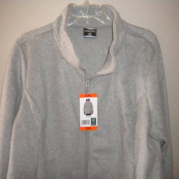 32 Degrees Heat Women's Plus Size XXL Gray Brushed FauxWool Jacket NWT - Picture 3 of 5